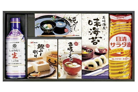 キッコーマン&日清オイリオ和風詰合せ